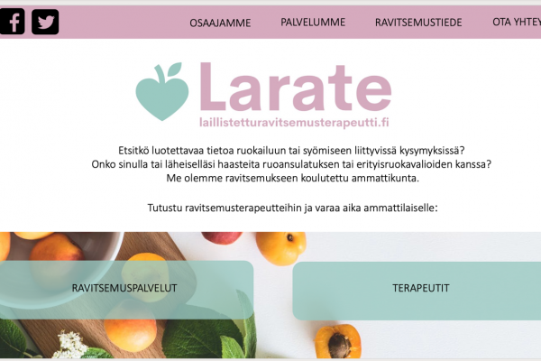 Etäpalvelujen kysynnän piikki vauhdittanut ravitsemusterapiapalveluiden viemistä nettiin